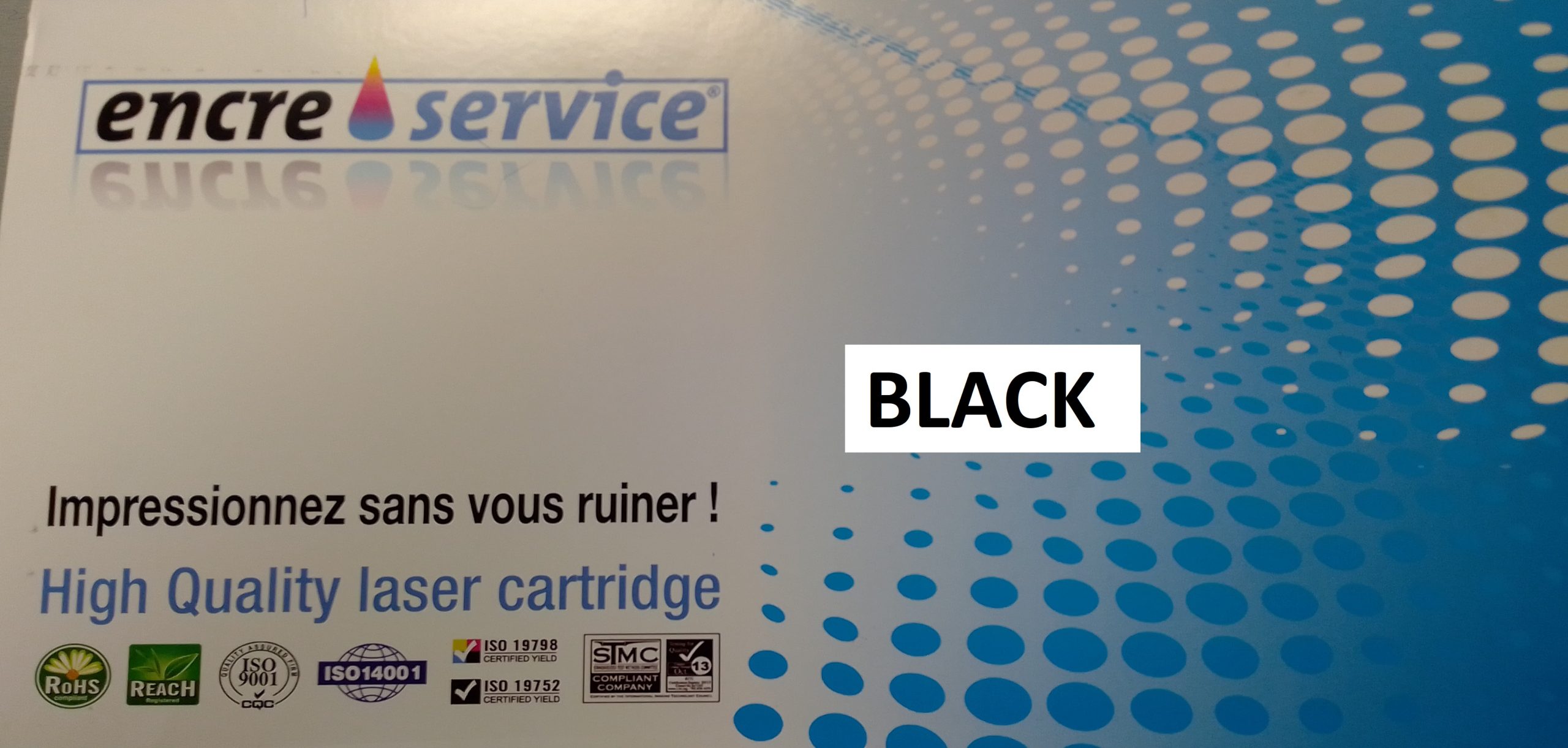 1x Cartouche D'Encre pour Lexmark C 500 N 0C500H2KG Cartouche Noir