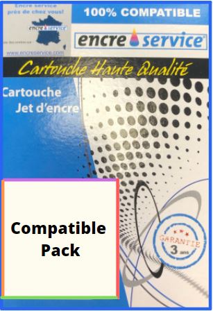 Cartouches compatibles Canon 570 - 571 XL PACK - 5 cartouches